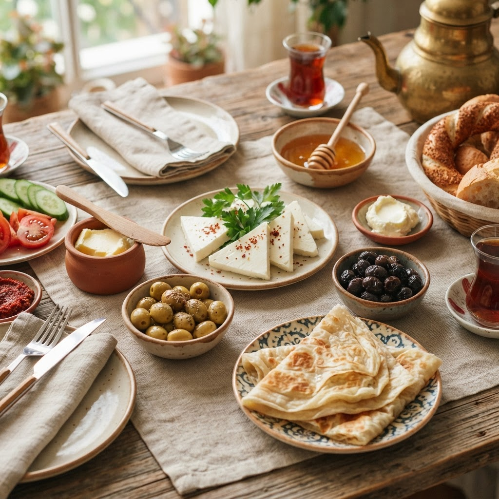 Peynir, zeytin, süt ürünleri, yufka